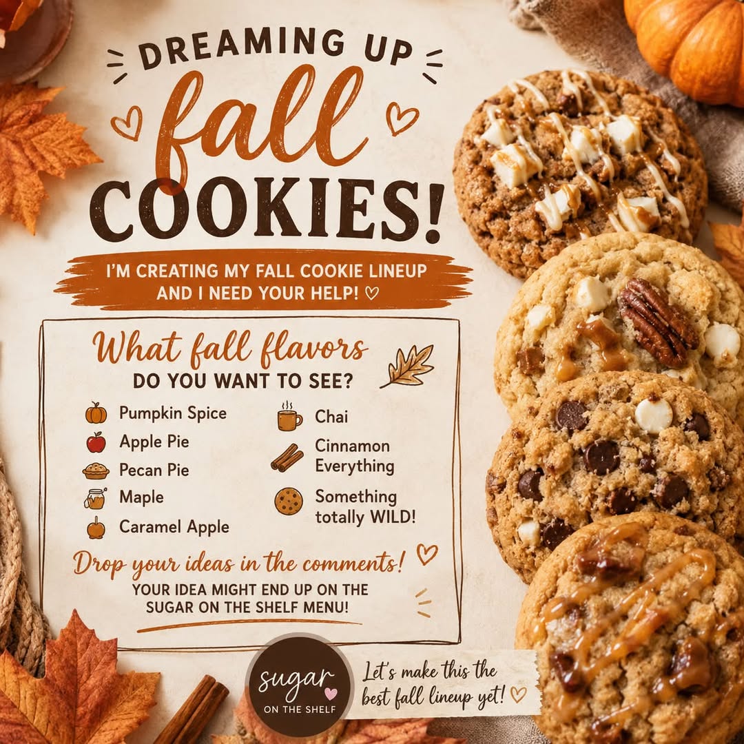 Seasonal decorated cookies